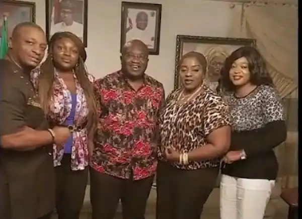 Abia state governor contributes 13million to save actor Prince JamesUche (Photos)